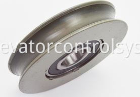 Hitachi Elevator Door Hanger Roller Curved Groove without Shaft 65*13*6202 